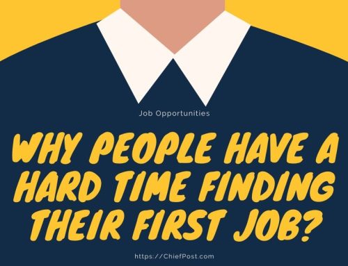 Why People Have a Hard Time Finding Their First Job?