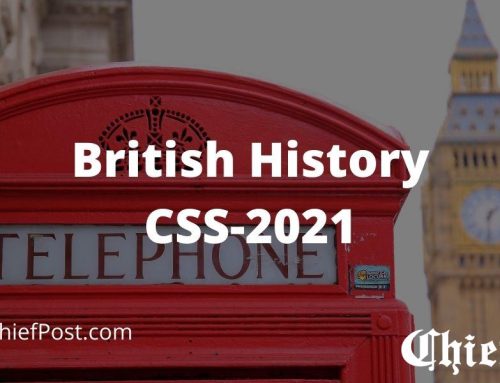 British History 2021 — CSS Past Paper