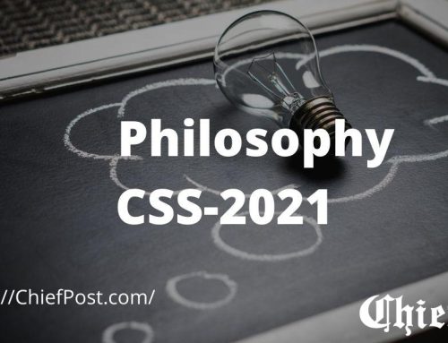 Philosophy 2021 — CSS Past Paper