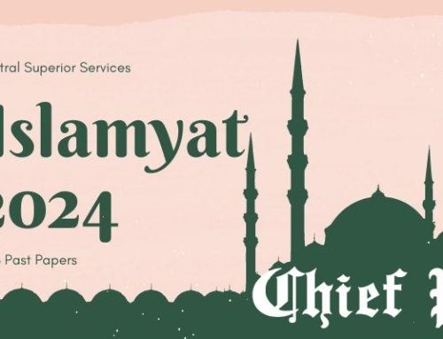 Islamiyat 2024 — CSS Past Paper