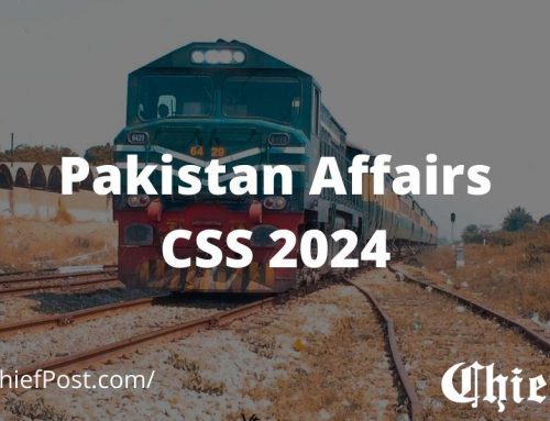 Pakistan Affairs 2024 — CSS Past Paper